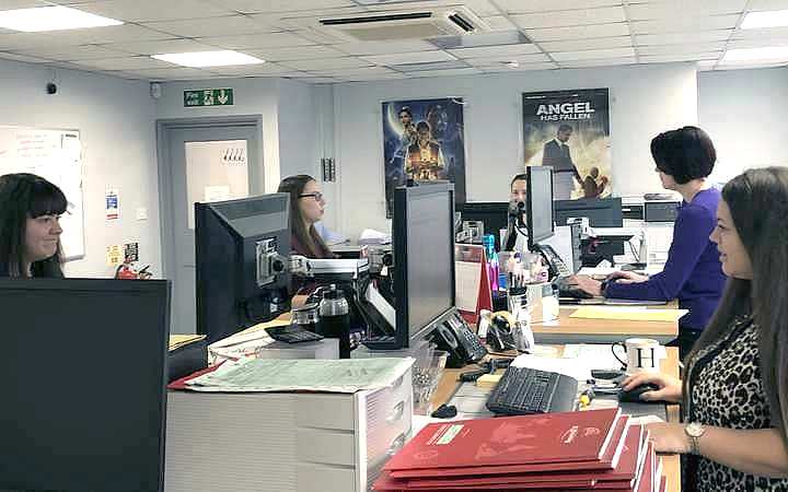 ATA Carnet team working in office